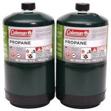 Coleman All-Purpose Propane Gas Cylinder 16oz 2 Pack