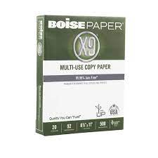 Boise 8.5" x 11" 20lb Copy Paper 1-ream 500 sheets