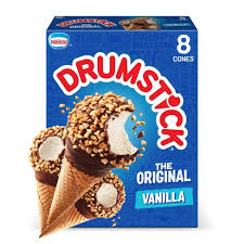 Nestle Drumstick Cones Vanilla 8ct