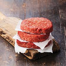 80/20 Frozen 1/4lb Hamburger Patties Round 40ct