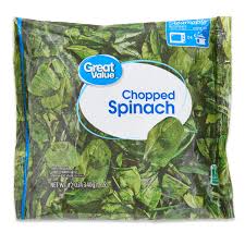 Great Value Chopped Spinach 12oz