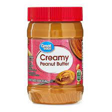 Great Value Creamy Peanut Butter, 16 oz