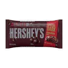 HERSHEY'S SPECIAL DARK Mildly Sweet Dark Chocolate Baking Chips 12 oz