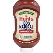 Hunt's 100% Natural Tomato Ketchup, 100% Natural Tomatoes, 32oz