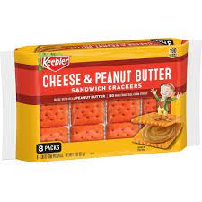 Keebler Cheese & Peanut Butter Sandwich Crackers 11oz