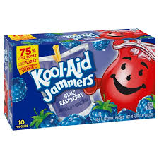 Kool Aid Jammers Blue Raspberry 10ct, 6oz