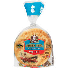 Papa Pita Greek White Flatbread 6ct