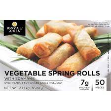 Royal Asia Vegetable Spring Rolls 50ct
