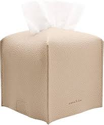 Tissue Box Cover 1ct - tan