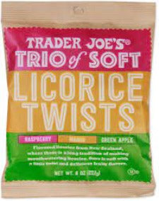 Trader Joe's Trio of Soft Licorice Twists 8oz