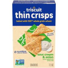 Triscuit Thin Crisps Sour Cream & Onion 7.1 oz