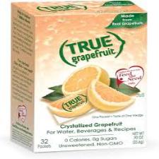 True Grapefruit Crystals 32 Packets