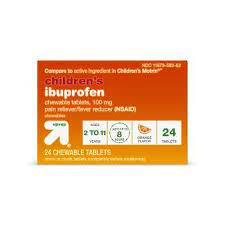 Up & Up Children's Chewable Ibuprofen 100 mg 24ct Grape