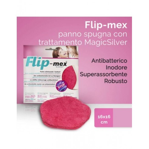 Flip Mex Sponge Sponge Cloth 1ct