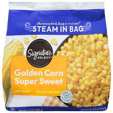 Signature Select Frozen Golden Super Sweet Steam in Bag Corn 12oz