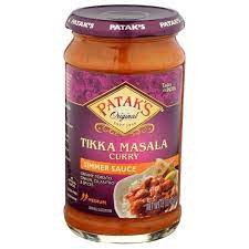 Patak's Tastes Of India Simmer Sauce, Tikka Masala Curry, 15 oz