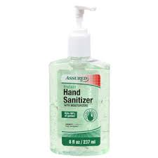 Assured Instant Hand Sanitizer w/Aloe 8oz