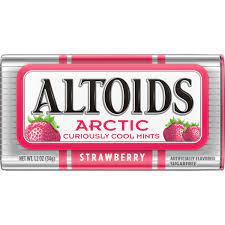 Altoid Arctic Strawberry Sugar Free Breath Mints 1.2oz