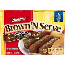 Banquet Brown 'N Serve Original Sausage Links 6.4oz