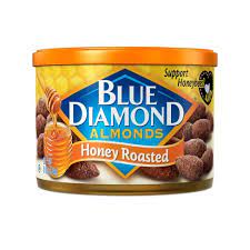 Blue Diamond Honey Roasted Almonds 6oz