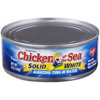 Chicken of the Sea Chunk Light Tuna in Water .7oz