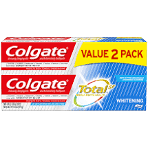 Colgate Total Whitening 5.1oz - 2-PACK (10.2oz)