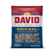 David Original Salted & Roasted Sunflower Seeds 5.25oz