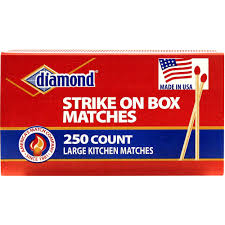 Diamond Strike On Box Matches 250ct