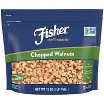 Fisher Chef's Naturals Walnuts, 16oz