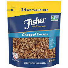 Fisher Chopped Pecans, 24 Ounces