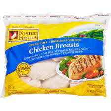 Foster Farms Boneless Skinless Chicken Breasts 10lb