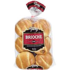 Franz Brioche Hamburger Buns 12ct