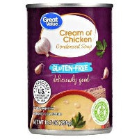 Great Value Cream Of Chicken Soup Gluten Free 10.5oz