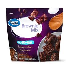 Great Value Gluten Free Brownie Mix 16oz