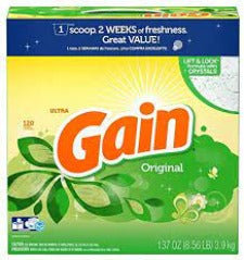 Gain Ultra Original Powder Laundry Detergent 137oz