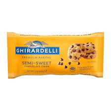 Ghirardelli Semi-Sweet Chocolate Premium Baking Chips 12 oz