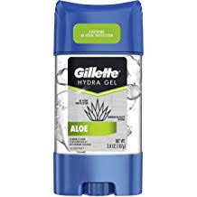 Gillette Hydro Gel Mens Deodorant Aloe Scent 2.85oz