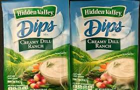 Hidden Valley Creamy Dill Ranch Dip Mix 0.9oz
