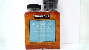 Kirkland Mediterranean Sea Salt Grinder w/Refill 26oz