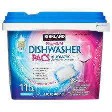 Kirkland Signature Premium Dishwasher Detergent Pacs, 115ct