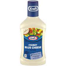 Kraft Chunky Blue Cheese Dressing, 16 fl oz Bottle