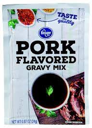 Kroger Pork Gravy Mix .87oz