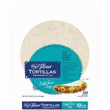 Kroger Soft Taco Size Flour Tortilla 10ct