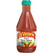 La Victoria Taco Sauce, Red, Mild - 12 oz