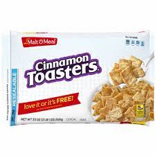 Malt-O-Meal Breakfast Cereal, Cinnamon Toasters,  Bagged 33 Ounce