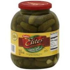 Nalley Elites Garlic Dill & Onion Petites Pickles 46 fl oz