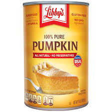 LIBBYS 100% Pure Canned Pumpkin Puree 15 oz. Can
