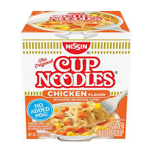 Nissin Cup Noodles Chicken Flavor 2.5oz