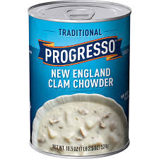 Progresso Clam Chowder Soup 19oz Rich and Hearty