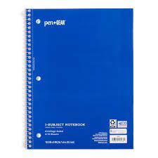 Pen+Gear College Ruled Notebook 70 sheets